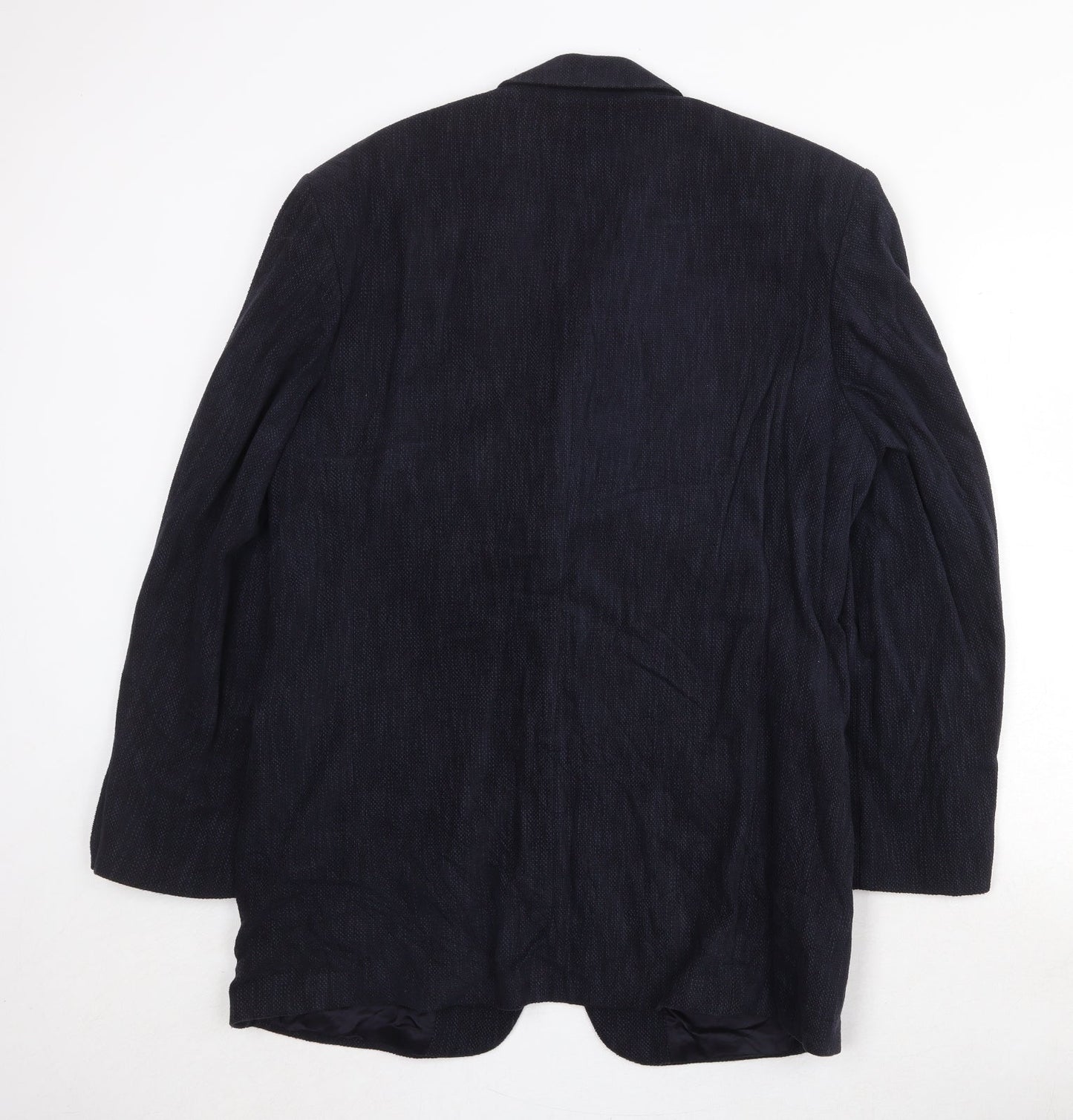 Mens UK Size 40 Marks and Spencer Regular Blue Suit Jacket