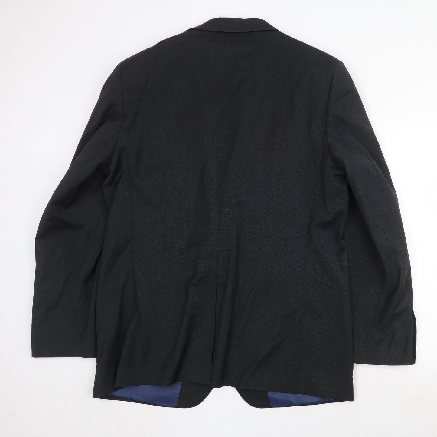 Mens UK Size 44 Marks and Spencer Regular Black Suit Jacket