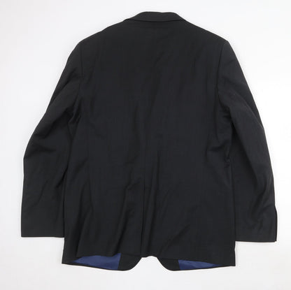 Mens UK Size 44 Marks and Spencer Regular Black Suit Jacket