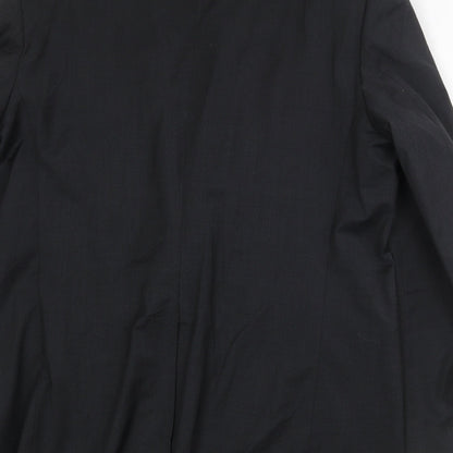 Mens UK Size 44 Marks and Spencer Regular Black Suit Jacket