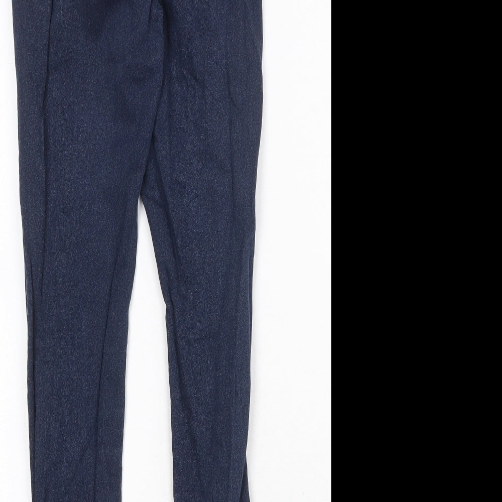 ASOS Womens Blue Cotton Skinny Jeans Size 28 in Regular Zip