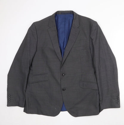 Mens UK Size 44 Marks and Spencer Regular Grey Suit Jacket