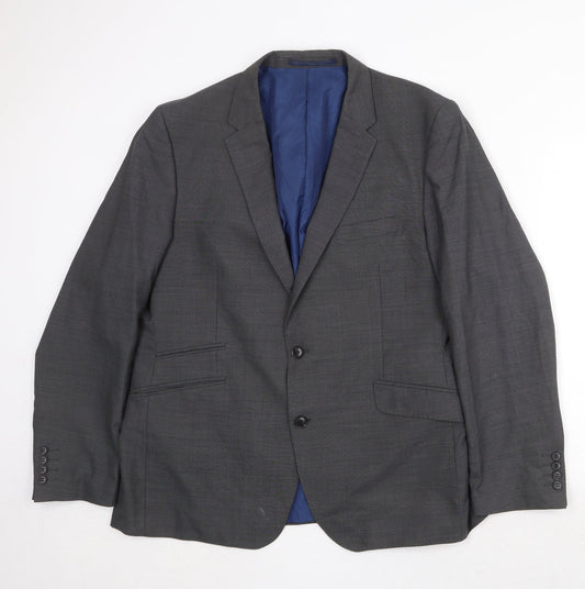 Mens UK Size 44 Marks and Spencer Regular Grey Suit Jacket