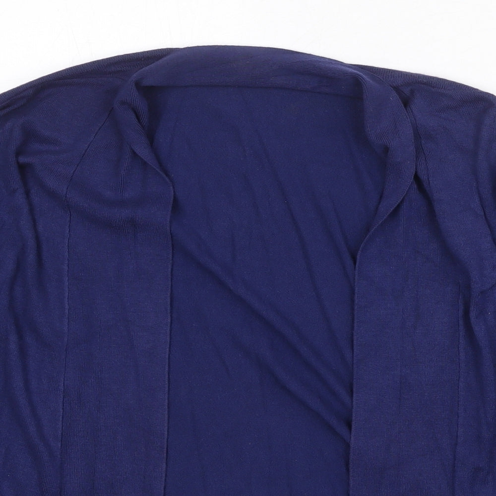 Womens UK Size 10 Marks and Spencer Blue Cardigan Jumper