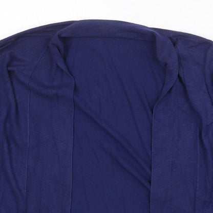 Womens UK Size 10 Marks and Spencer Blue Cardigan Jumper