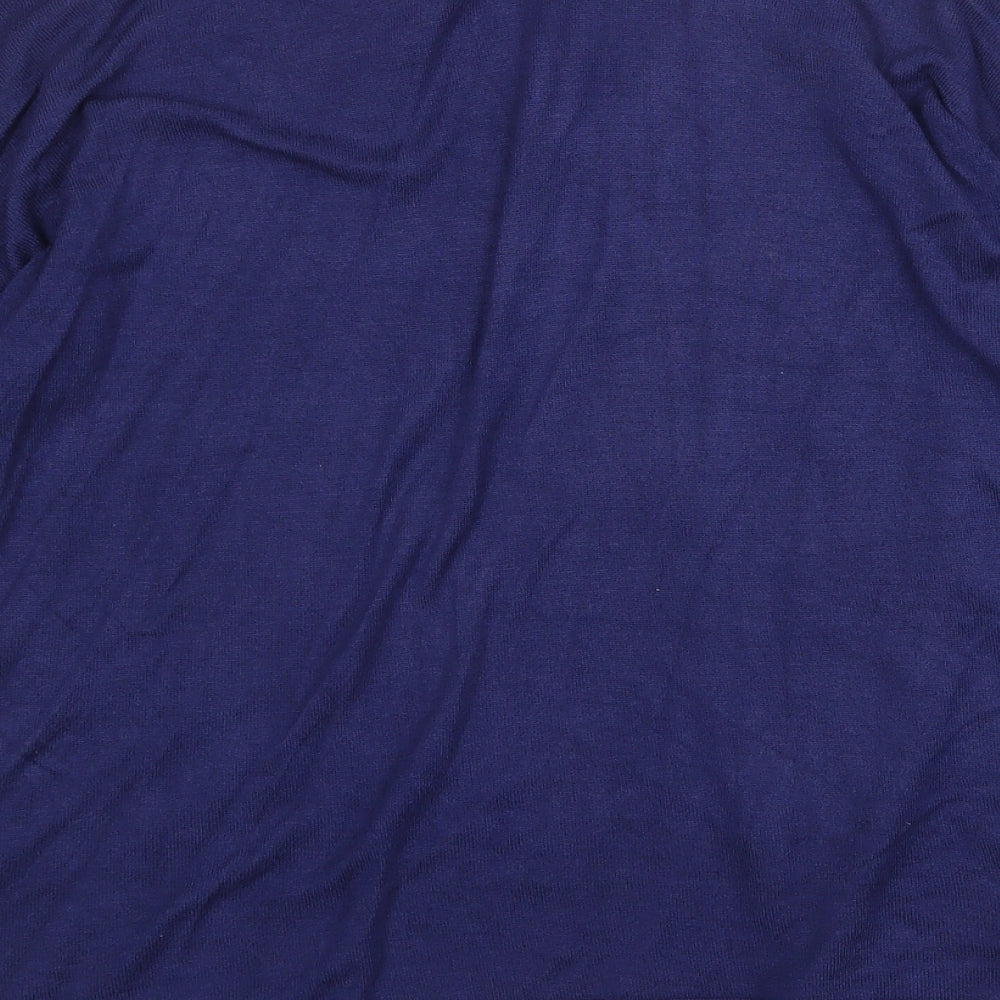 Womens UK Size 10 Marks and Spencer Blue Cardigan Jumper