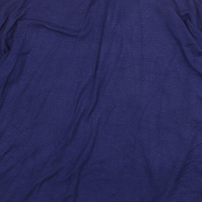 Womens UK Size 10 Marks and Spencer Blue Cardigan Jumper