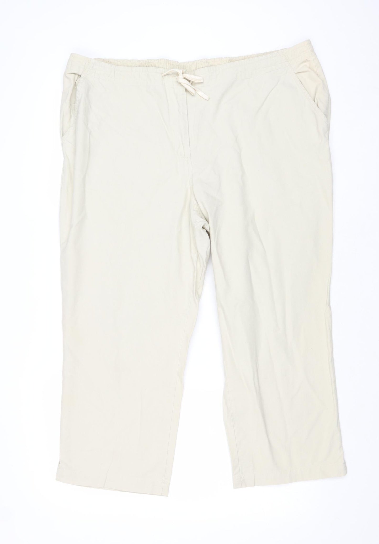 Womens UK Size 18 JDV Regular Fit  Beige Trousers