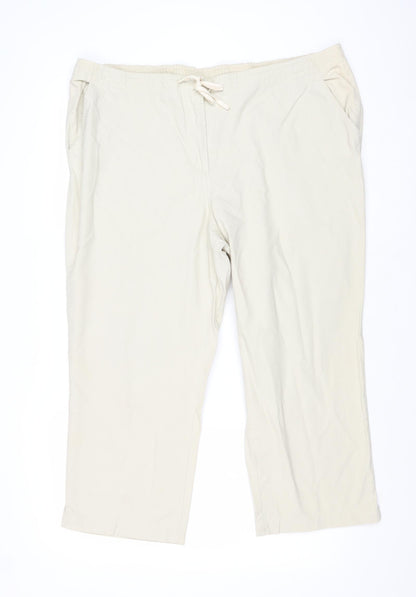 Womens UK Size 18 JDV Regular Fit  Beige Trousers