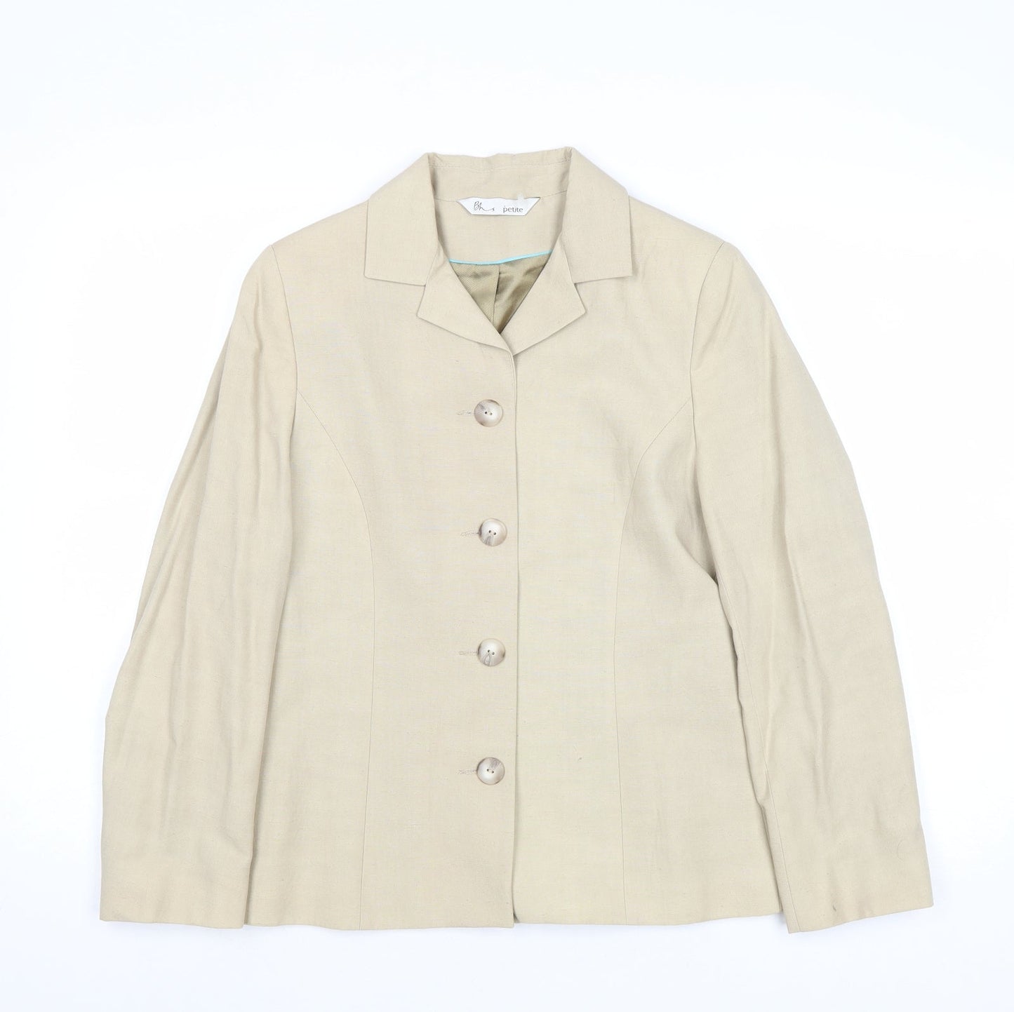 Womens UK Size 8 BHS Beige Jacket