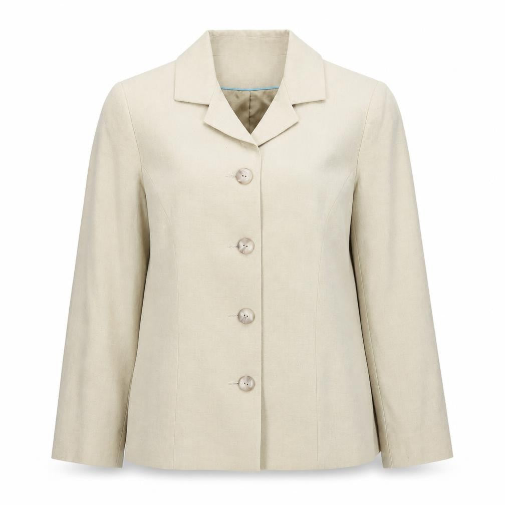 Womens UK Size 8 BHS Beige Jacket