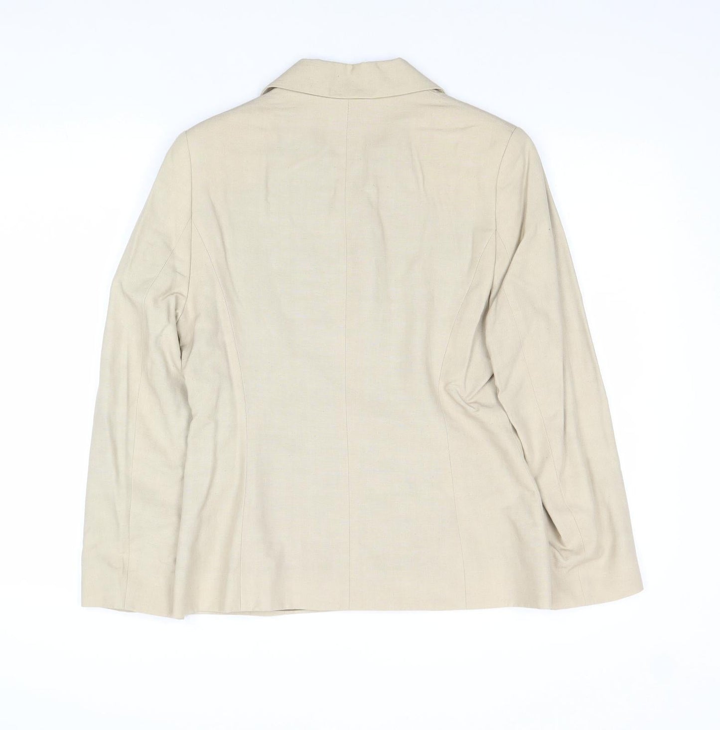 Womens UK Size 8 BHS Beige Jacket