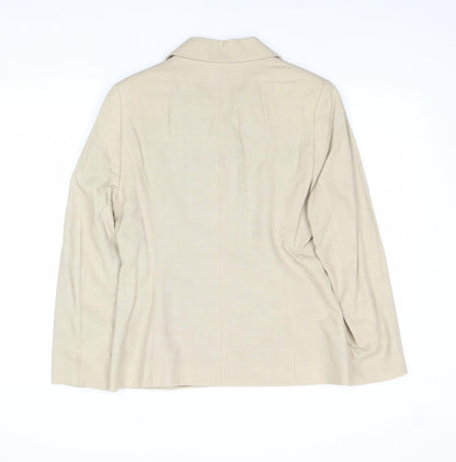 Womens UK Size 8 BHS Beige Jacket