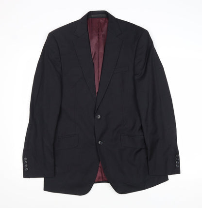 Mens UK Size 38 Marks and Spencer Regular Black Suit Jacket