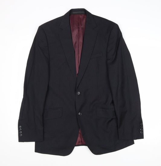 Mens UK Size 38 Marks and Spencer Regular Black Suit Jacket
