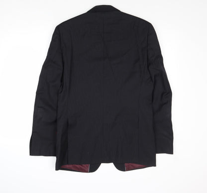 Mens UK Size 38 Marks and Spencer Regular Black Suit Jacket