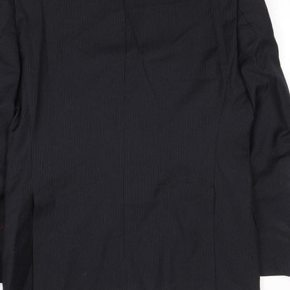 Mens UK Size 38 Marks and Spencer Regular Black Suit Jacket