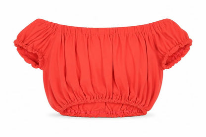 Womens UK Size XS Love Red Basic Tank