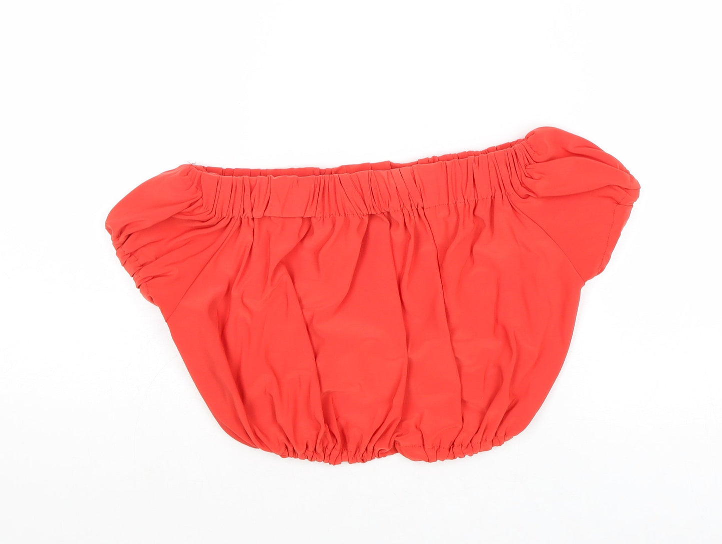 Womens UK Size XS Love Red Basic Tank