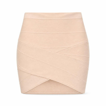 Missguided Womens Pink Polyester Bandage Skirt Size 4