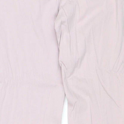 Womens UK Size S Uniqlo Regular Fit  Purple Trousers