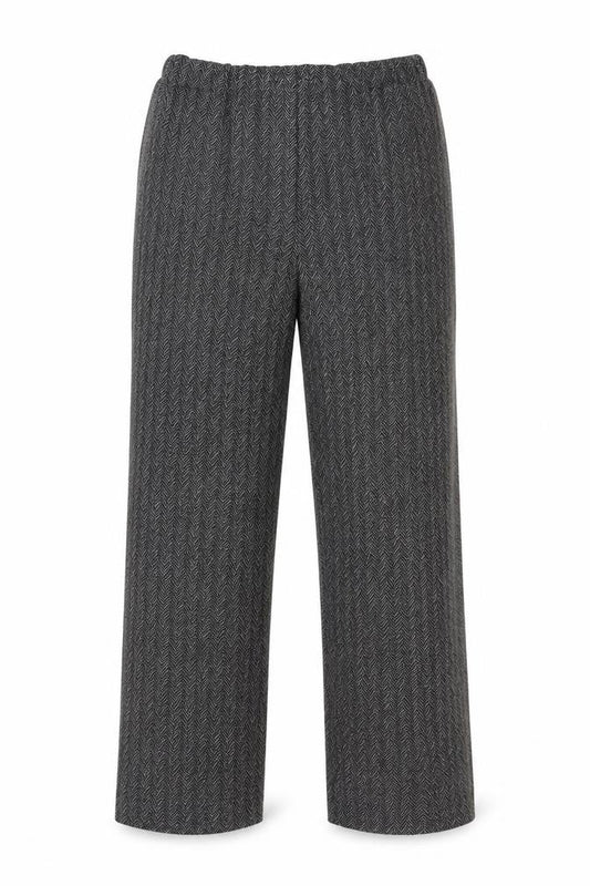 Womens UK Size 12 Bonmarché Regular Fit  Grey Trousers