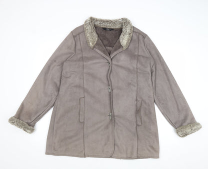 Womens UK Size 14 Bonmarché Grey Jacket