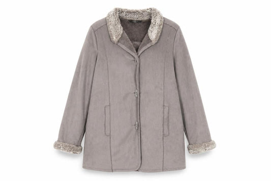 Womens UK Size 14 Bonmarché Grey Jacket