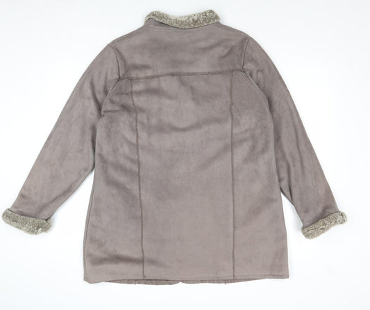Womens UK Size 14 Bonmarché Grey Jacket