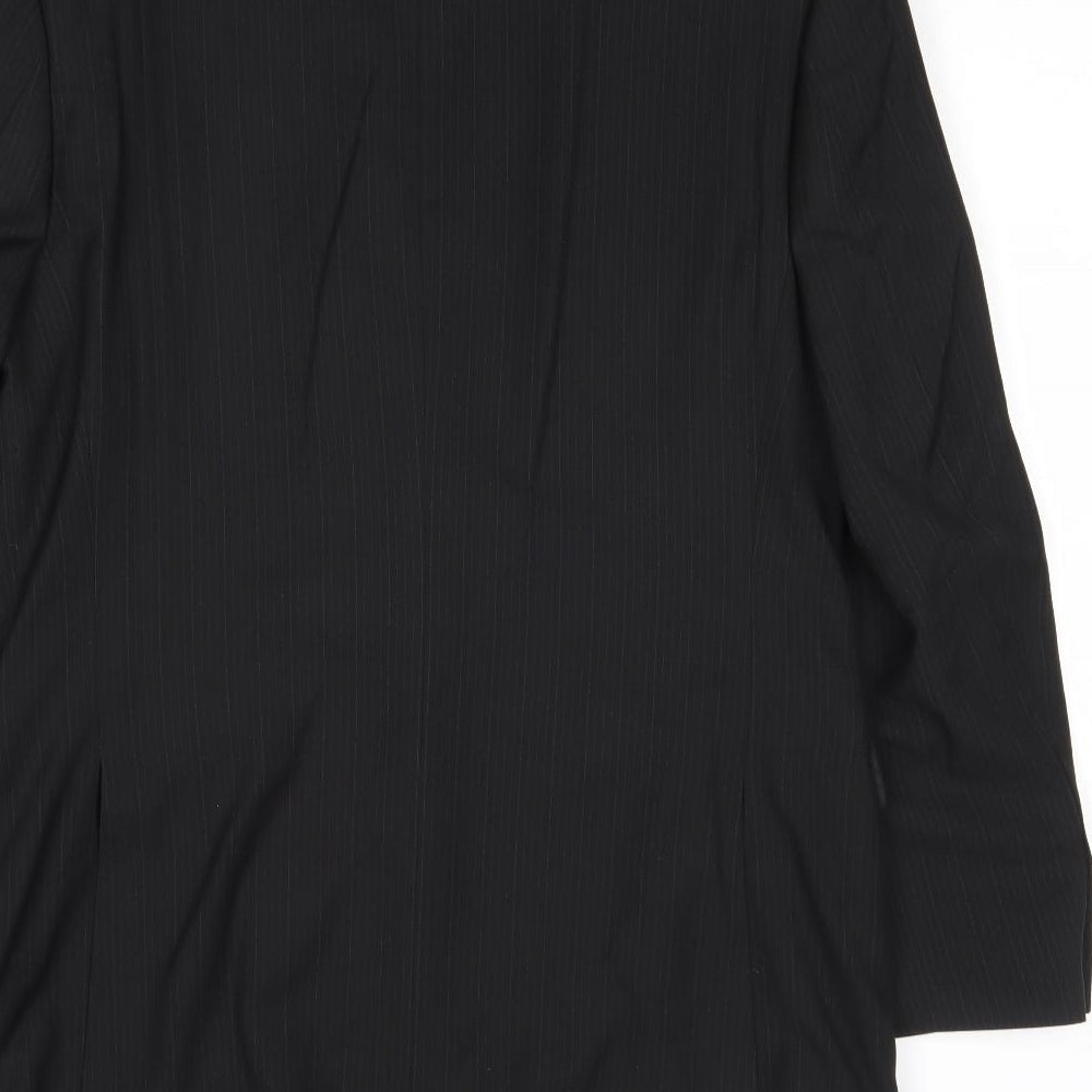 Mens UK Size 40 Burton Regular Black Suit Jacket