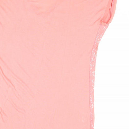 Womens UK Size 8 NEXT Pink Basic Blouse
