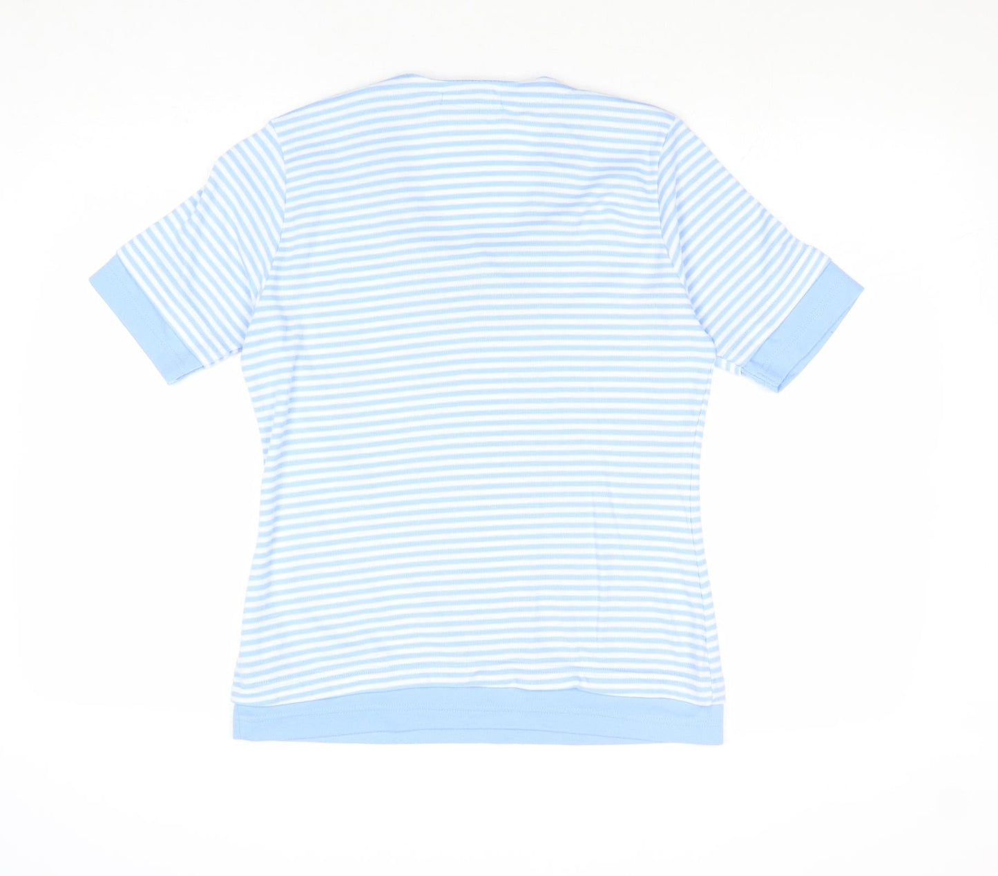 Womens UK Size M Tiffany Blue Basic T-Shirt