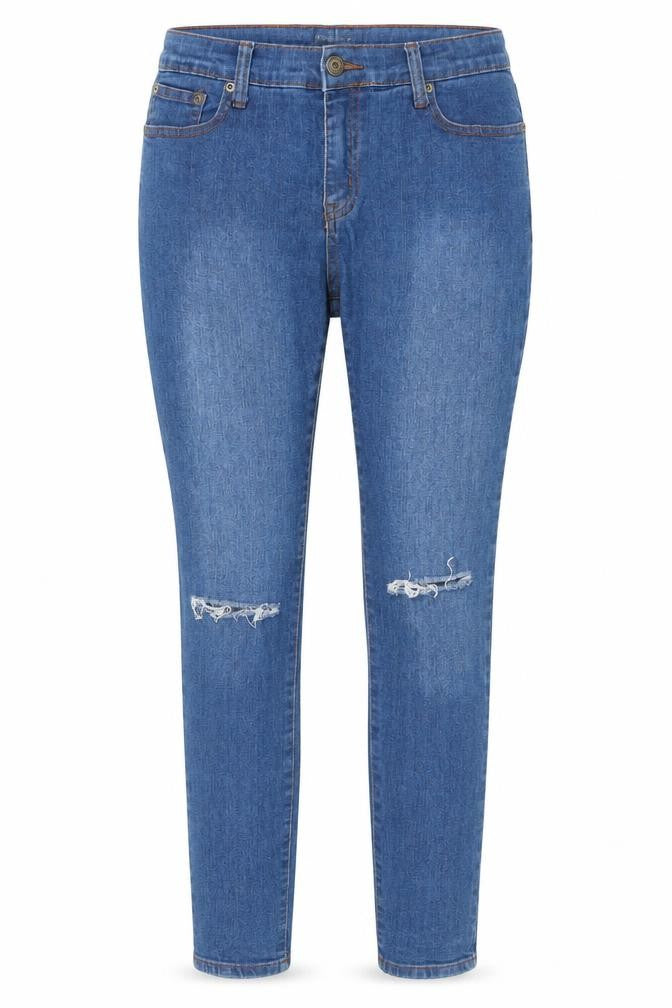 Womens UK Size 12 B.YOU Regular Fit Skinny Blue Jeans