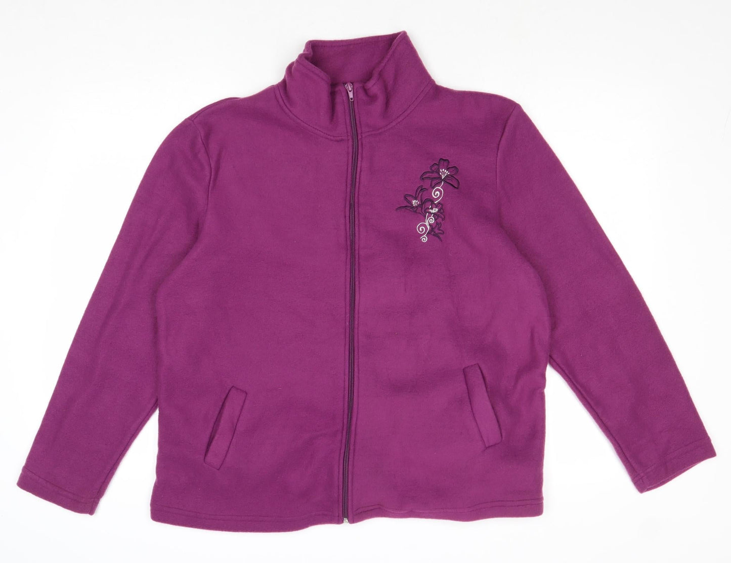 Womens UK Size M Anne De Lancay Purple Jacket