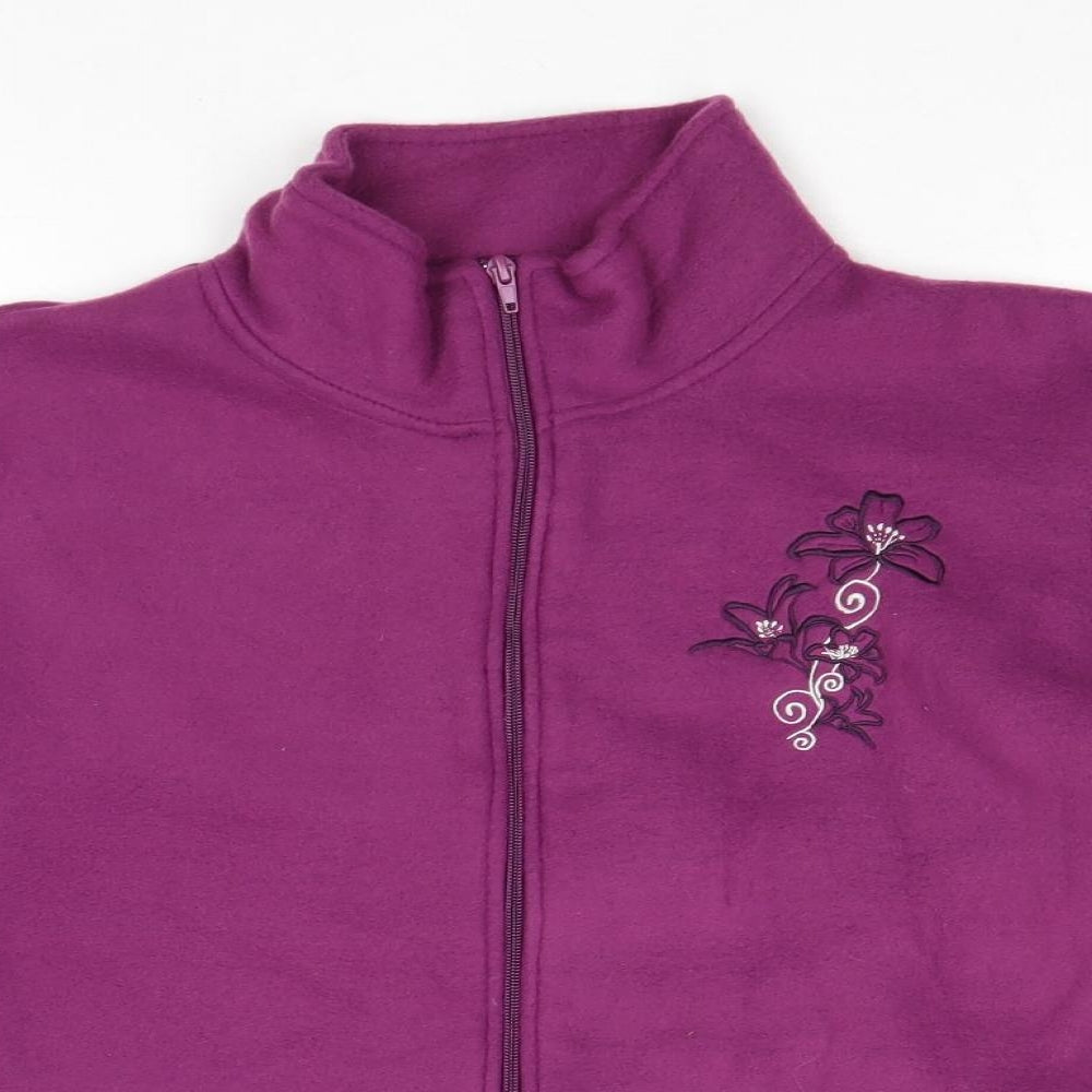Womens UK Size M Anne De Lancay Purple Jacket