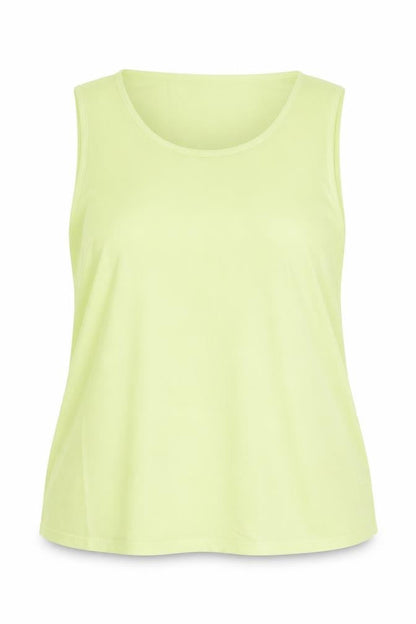Womens UK Size 16 ELVI Green Basic Blouse