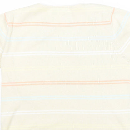 Womens UK Size 14 BHS Beige Pullover Jumper