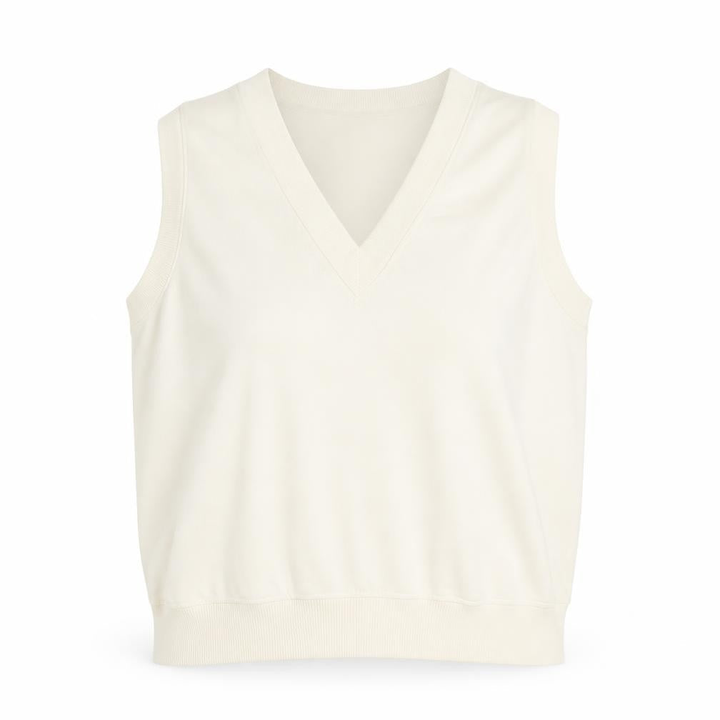 Womens UK Size M Pull&Bear Ivory Pullover Sweatshirt