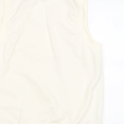 Womens UK Size M Pull&Bear Ivory Pullover Sweatshirt