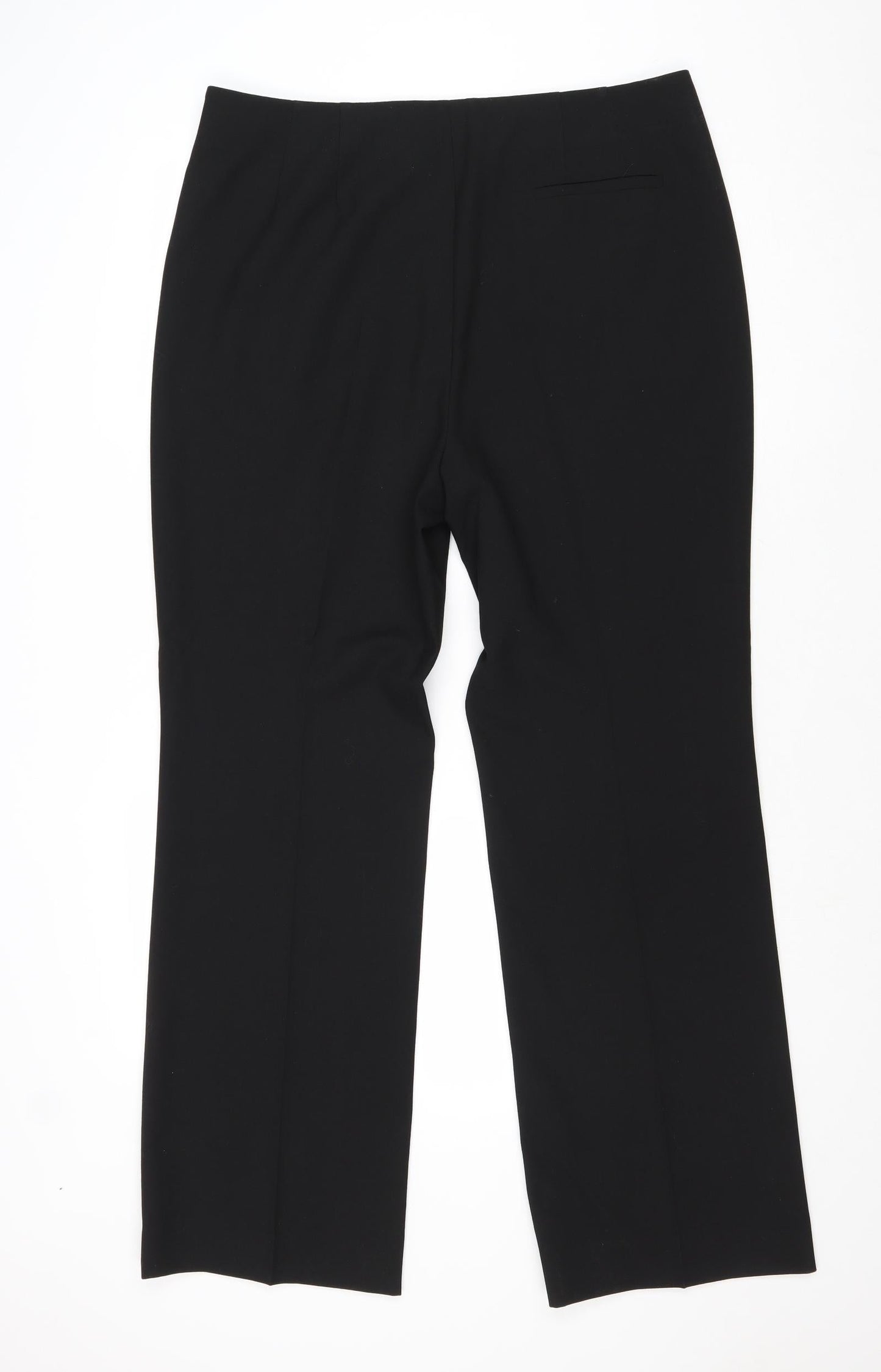 Womens UK Size 16 Lakeland Regular Fit  Black Trousers
