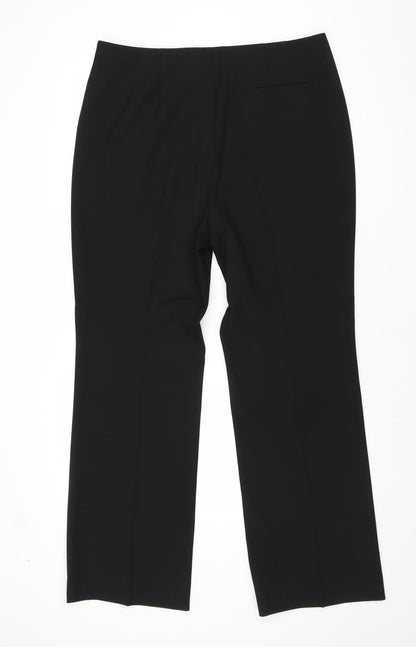 Womens UK Size 16 Lakeland Regular Fit  Black Trousers