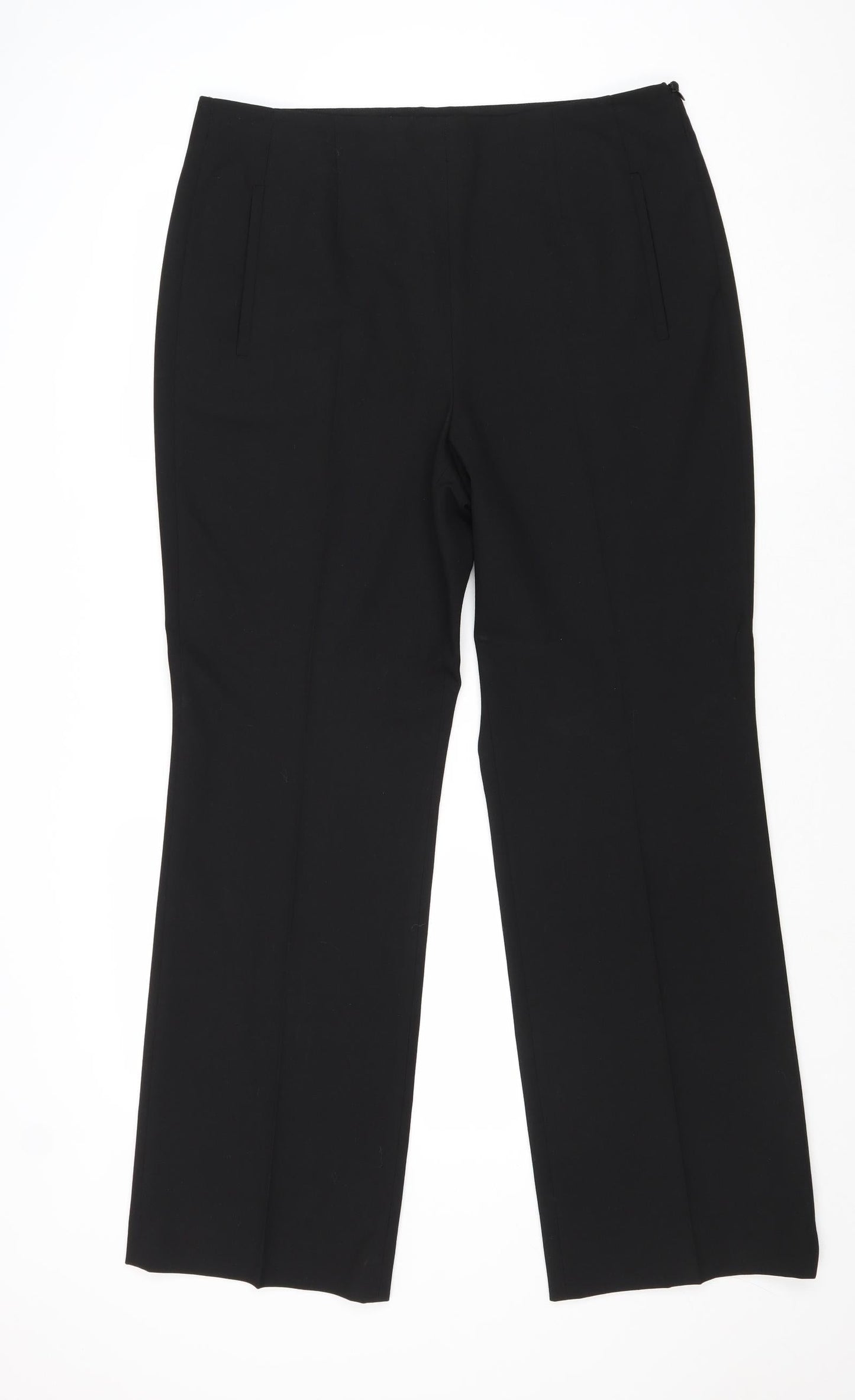 Womens UK Size 16 Lakeland Regular Fit  Black Trousers