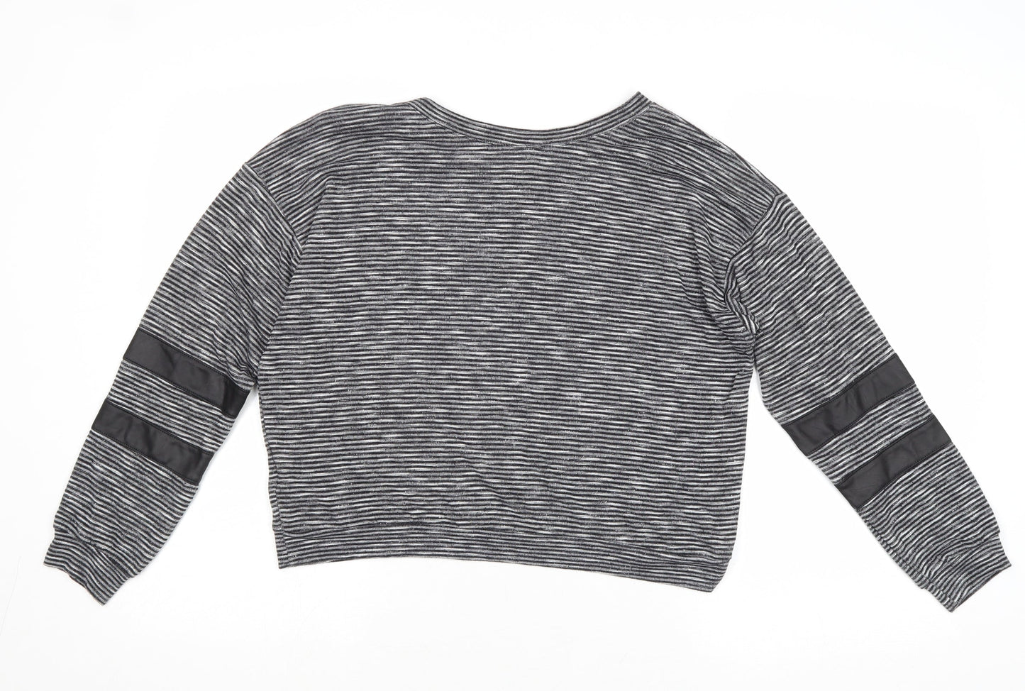 Womens UK Size 10 Miss Selfridge Grey Pullover Jumper