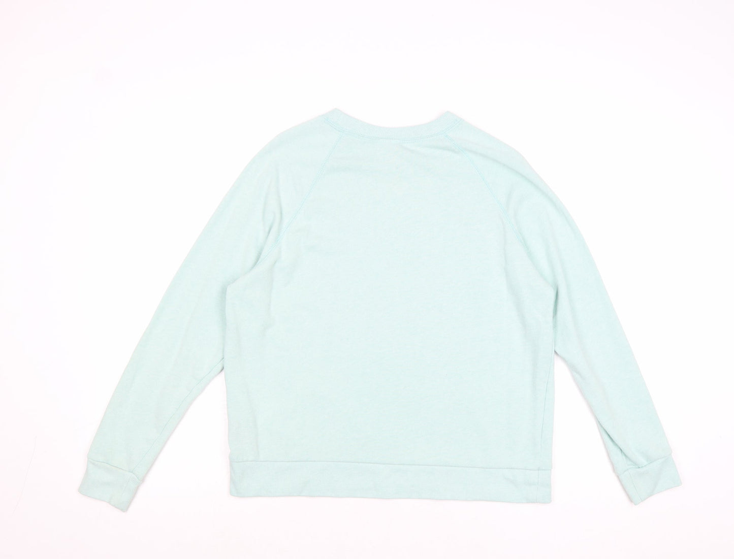 Womens UK Size L Divided by H&M Blue Pullover Sweatshirt