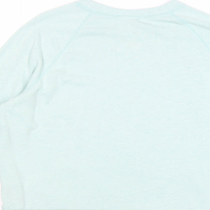 Womens UK Size L Divided by H&M Blue Pullover Sweatshirt