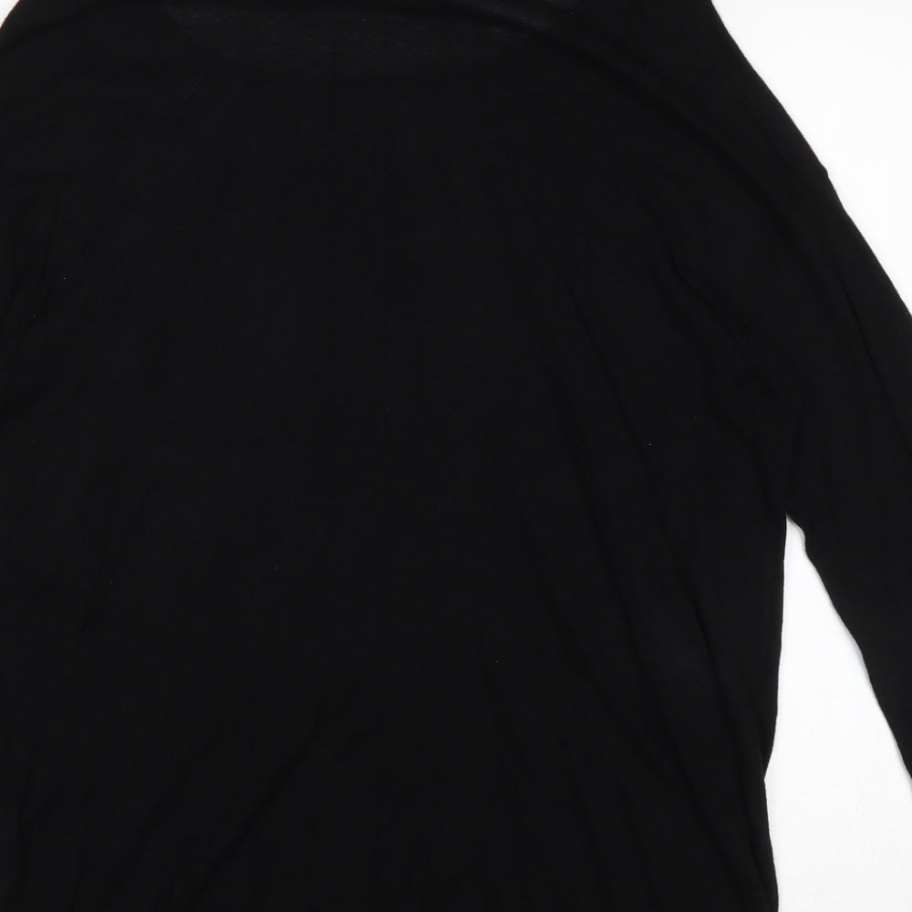 Womens UK Size M H&M Black Pullover Jumper