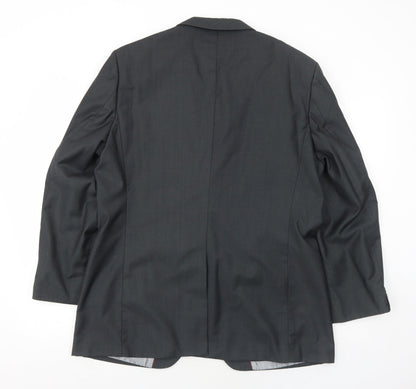 Mens UK Size 42 Goodsouls Regular Grey Suit Jacket