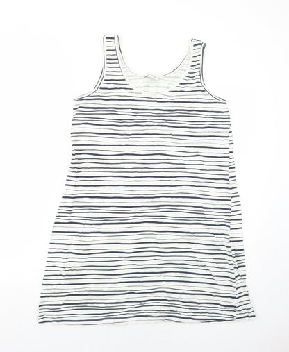 Womens UK Size L La Redoute White Basic Tank