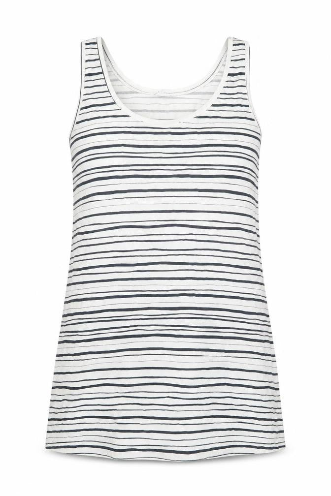 Womens UK Size L La Redoute White Basic Tank