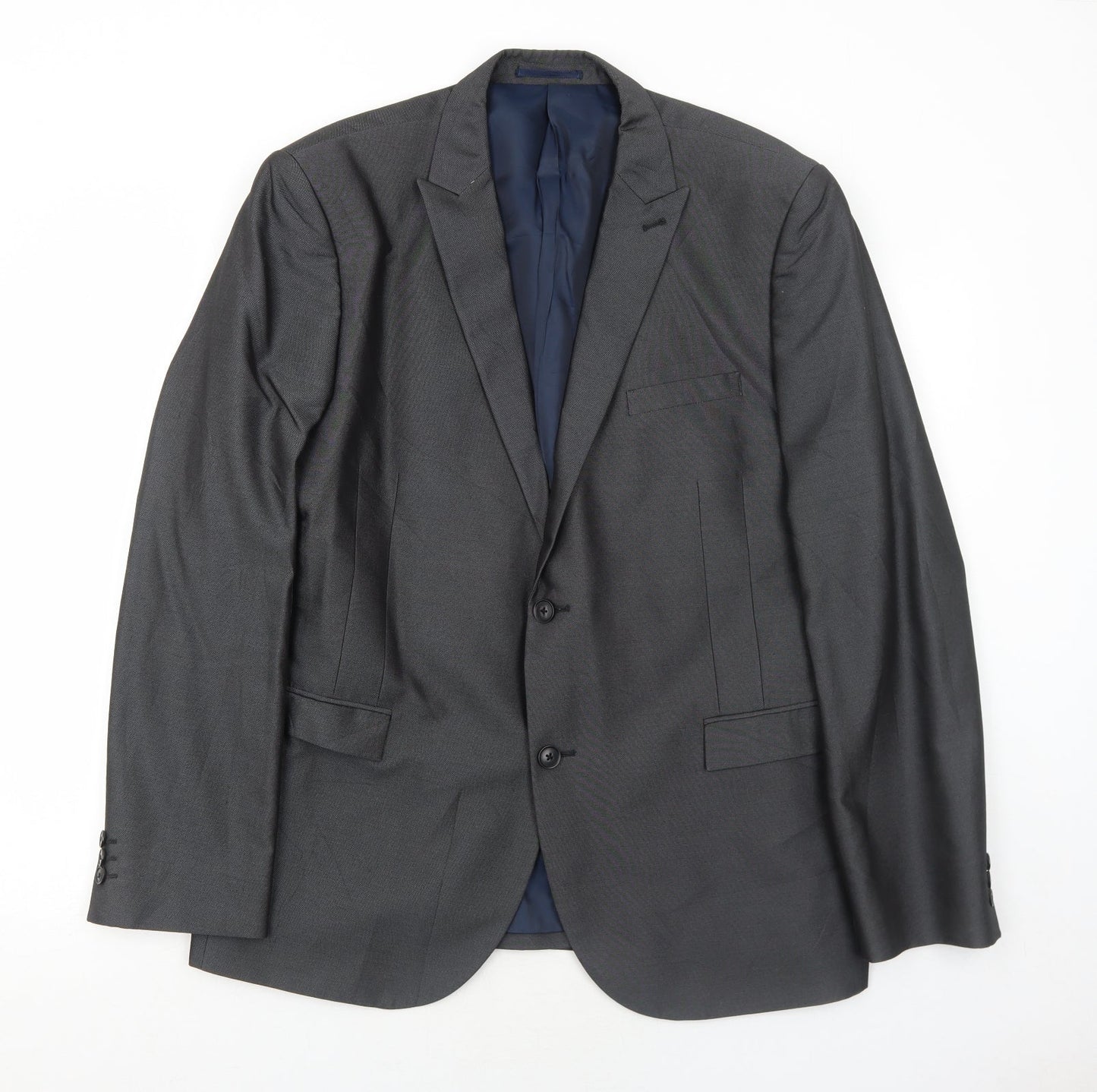 Mens UK Size 46 NEXT Regular Grey Suit Jacket